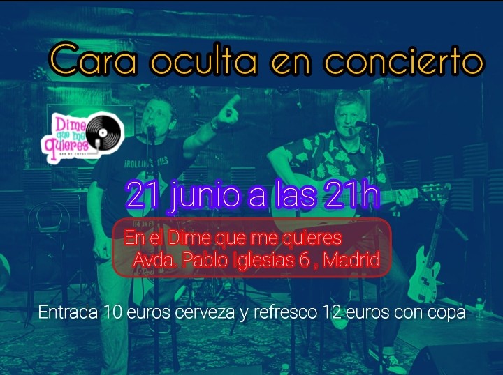 concierto cara oculta